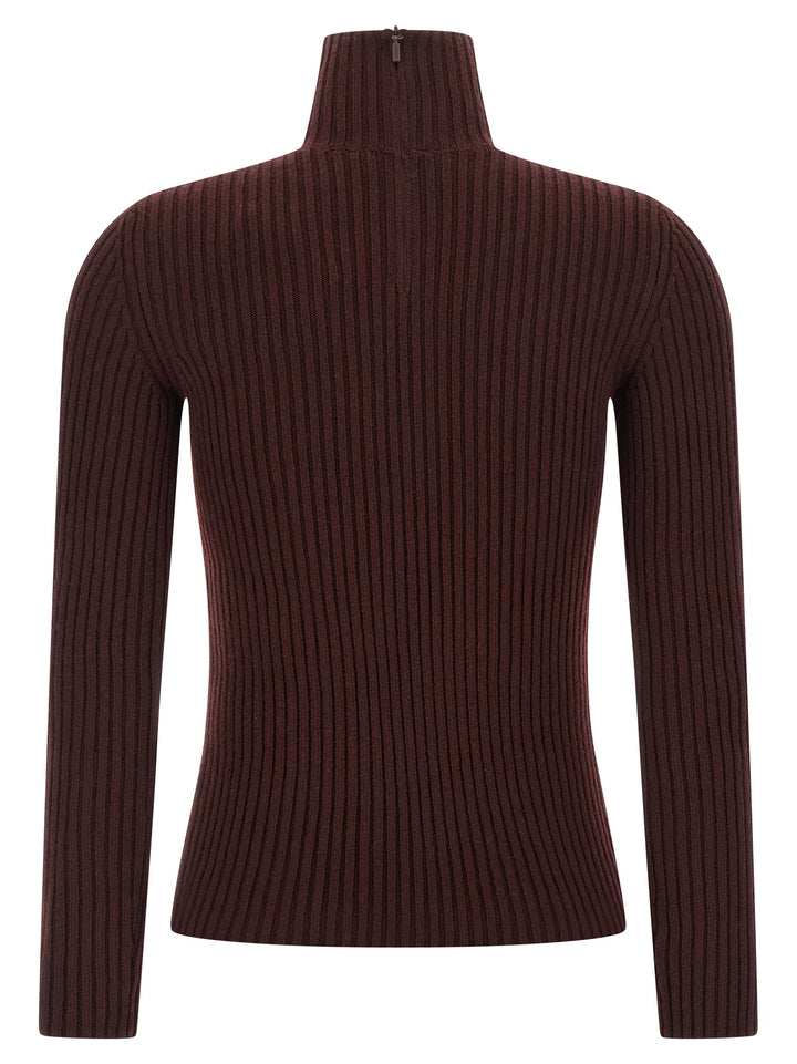 Max Mara Aral1234 Sweaters and Cardigans - Bordeaux | 96659bbf03952b70a1daf3d5436ee7bd1f7a1ade