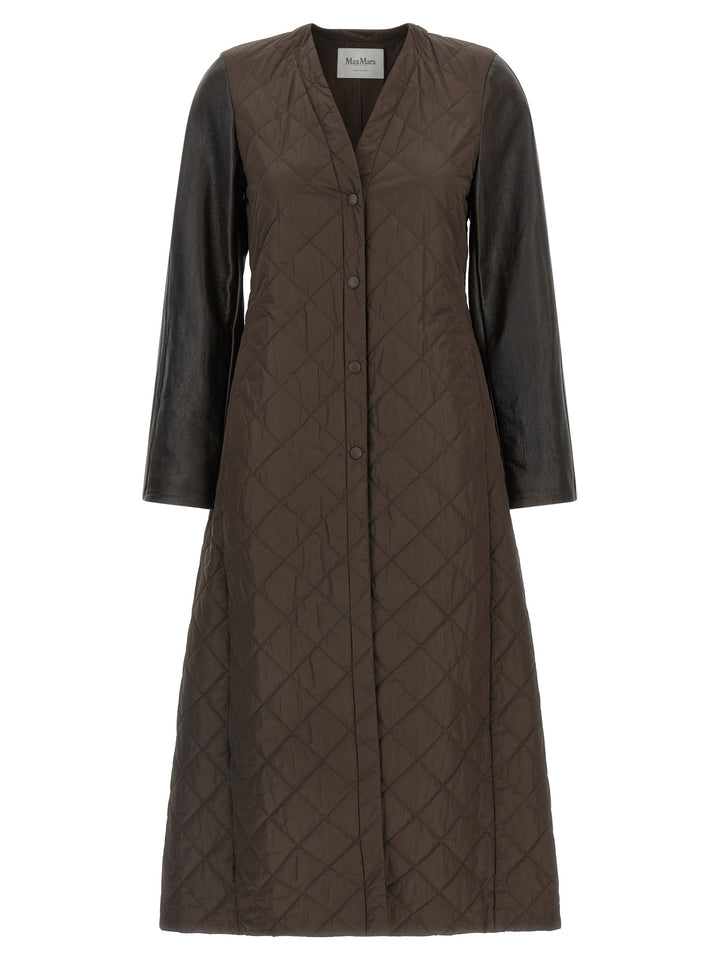 Max Mara Berta1234 Coats and Trench Coats - Brown | 36373cd98f1cf0695c2ae4d4b5b2497c81e4680b