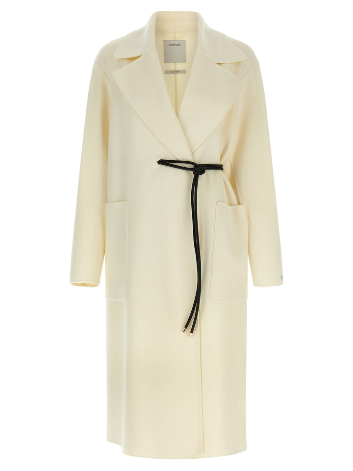 Sportmax Abate Coats and Trench Coats - White | b0424ec481c45bee2d23137f7f9cb8fe46ef855f