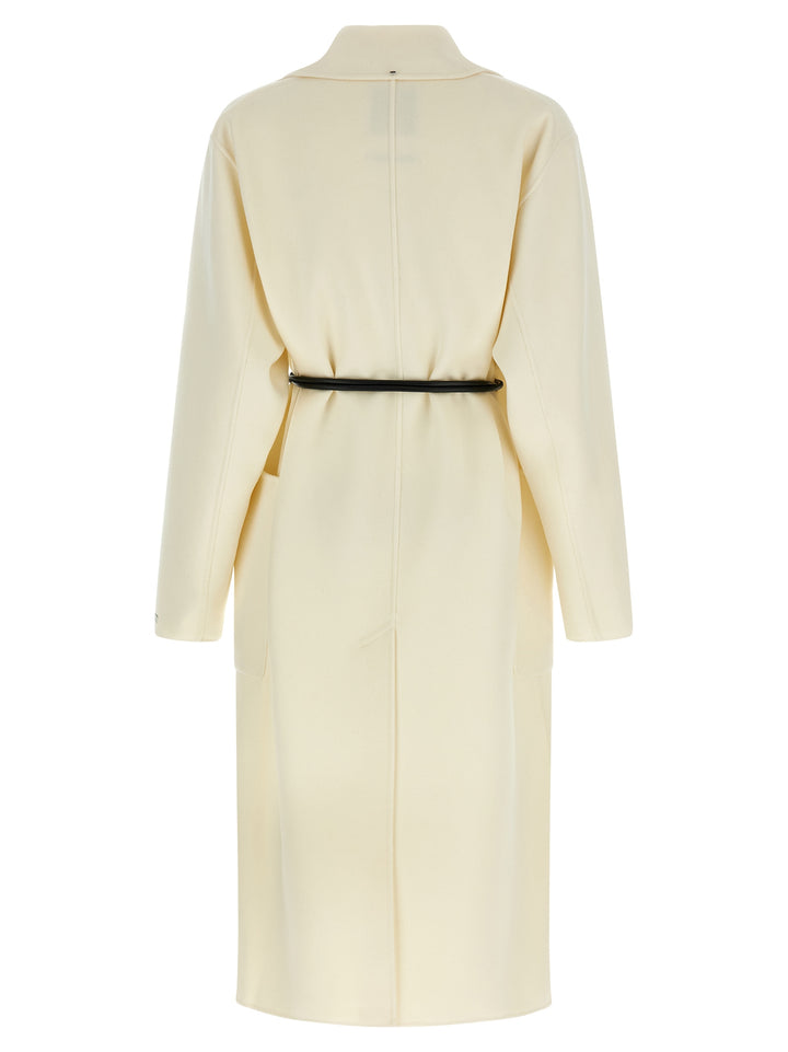Sportmax Abate Coats and Trench Coats - White | 6da07b9fea0c97756143a4d21b06e54ba7000f14