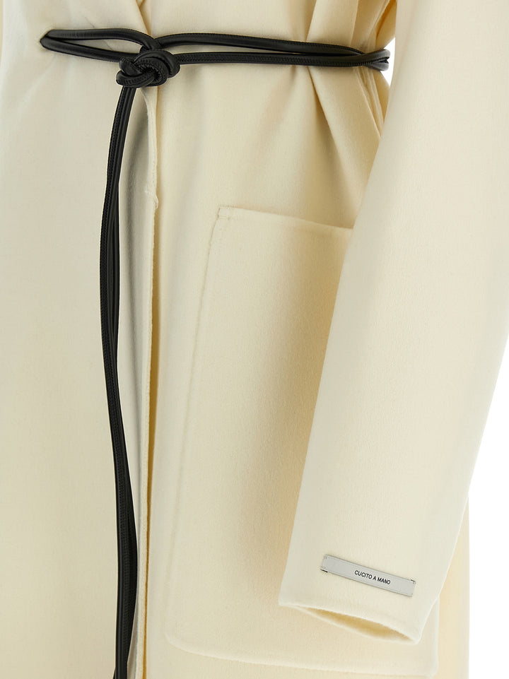 Sportmax Abate Coats and Trench Coats - White | 6230ed60acd5733f500c2057ec148bea4d9d9663