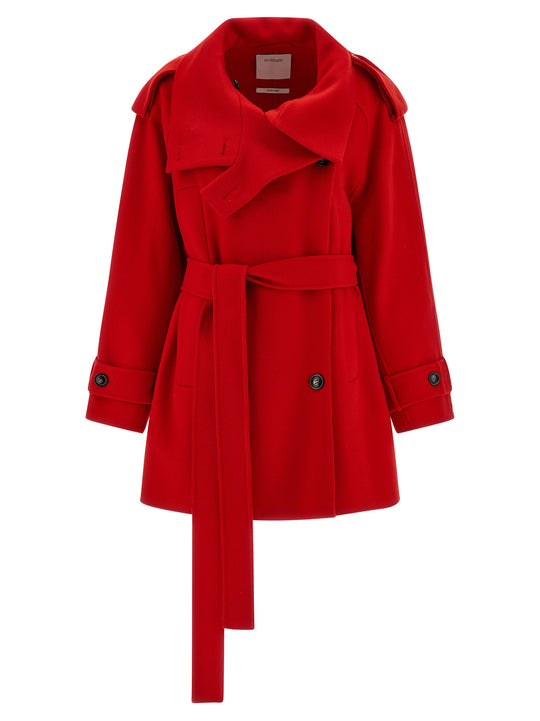 Bouquet1234 Coats And Trench Coats Red