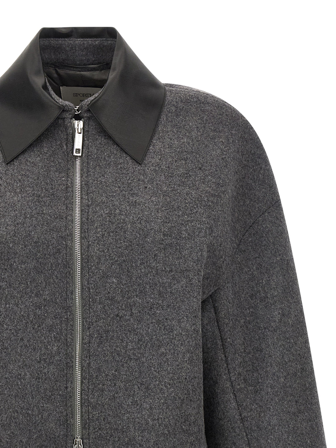 Sportmax Vacuo Puffer Jackets - Gray | a5539d42e18ced1937e3be218f2718fd8195e91c