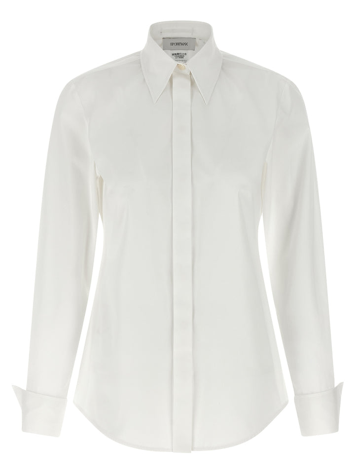 Sportmax Oste Shirt and Blouse - White | a02b7e800e68cd164a1876702a75f925ab0b12cf