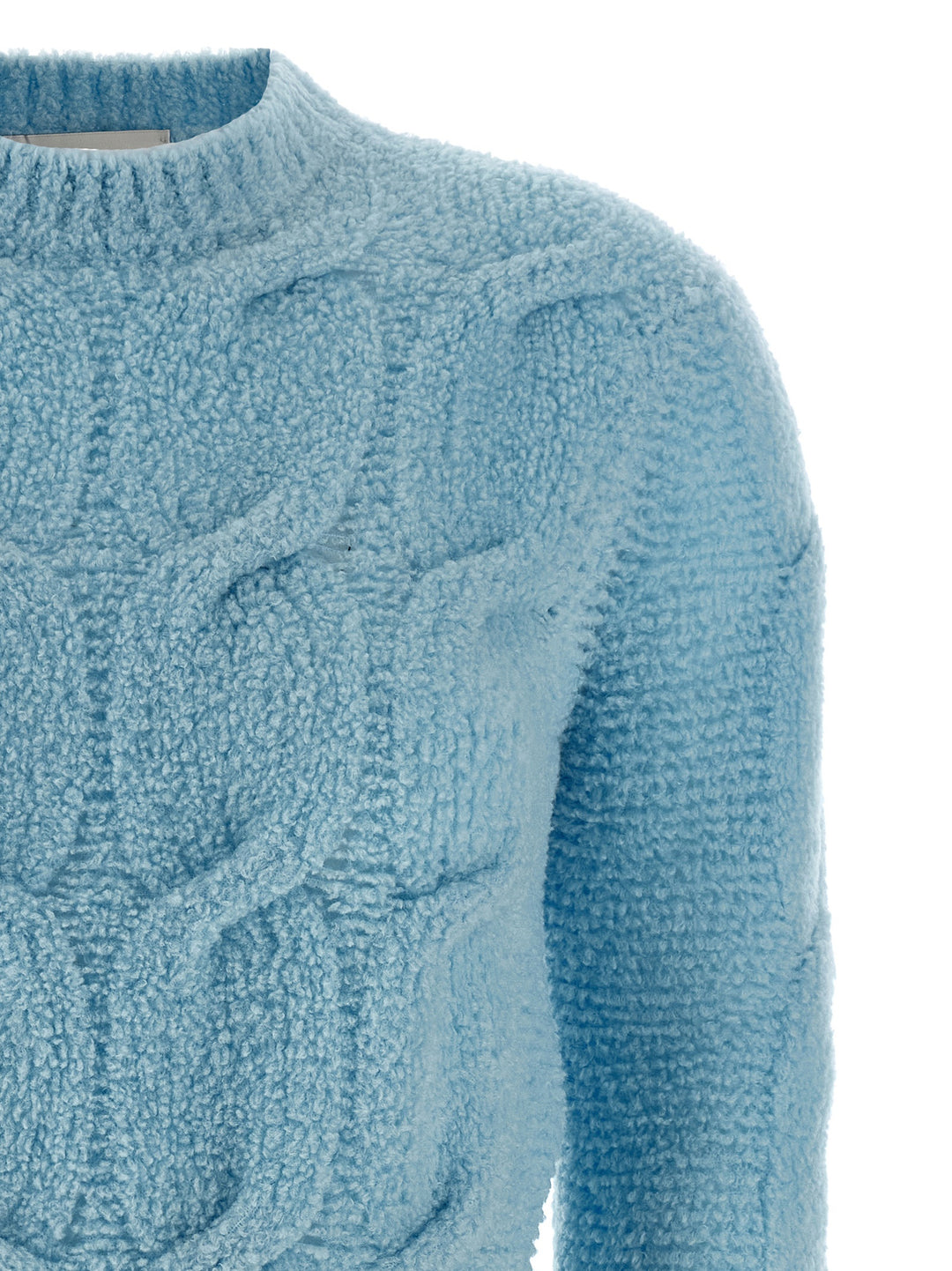 Sportmax Nuvole Sweaters and Cardigans - Light Blue | c96e3d4d15df4c5bfae9a11a11f06ba63bc0cccd