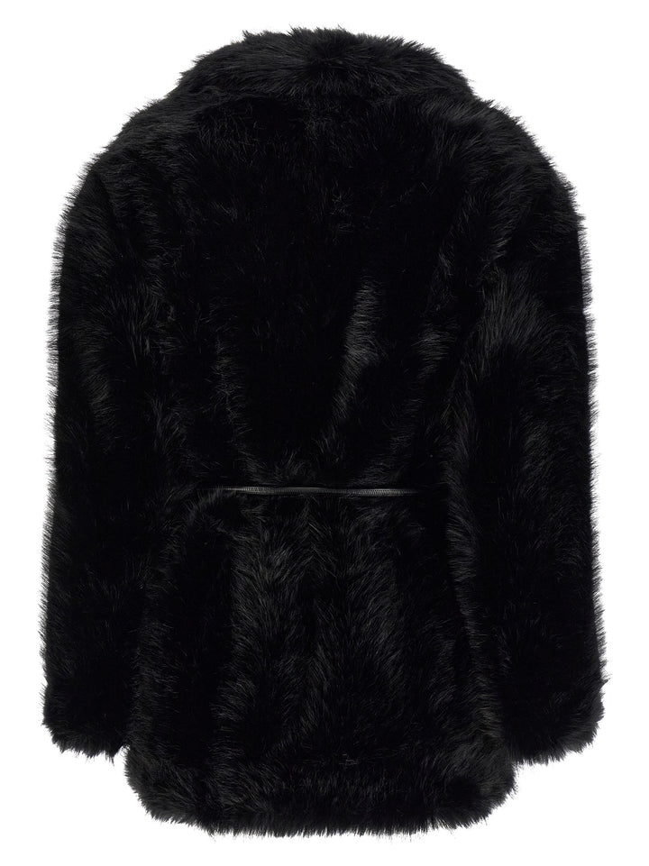 Sportmax Rosaria Coats and Trench Coats - Black | f809fb85da3e2c2c21269fc6e7b3eb74e8adb060