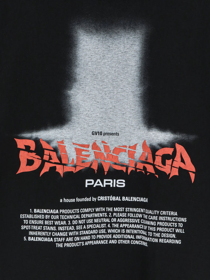 Balenciaga T-shirts and Polos - BLACK | 1d993f7d1c60657a22c0cac419f08198ec467028