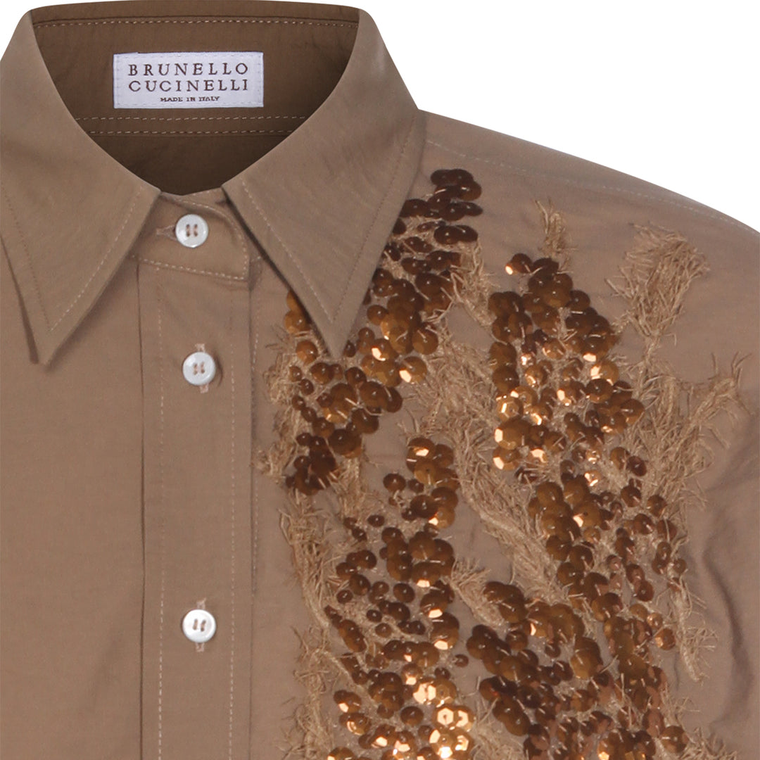Brunello Cucinelli Shirts - DUNA | 6125e203f78f2b5db039b458a45a1fbbf8bfdde8