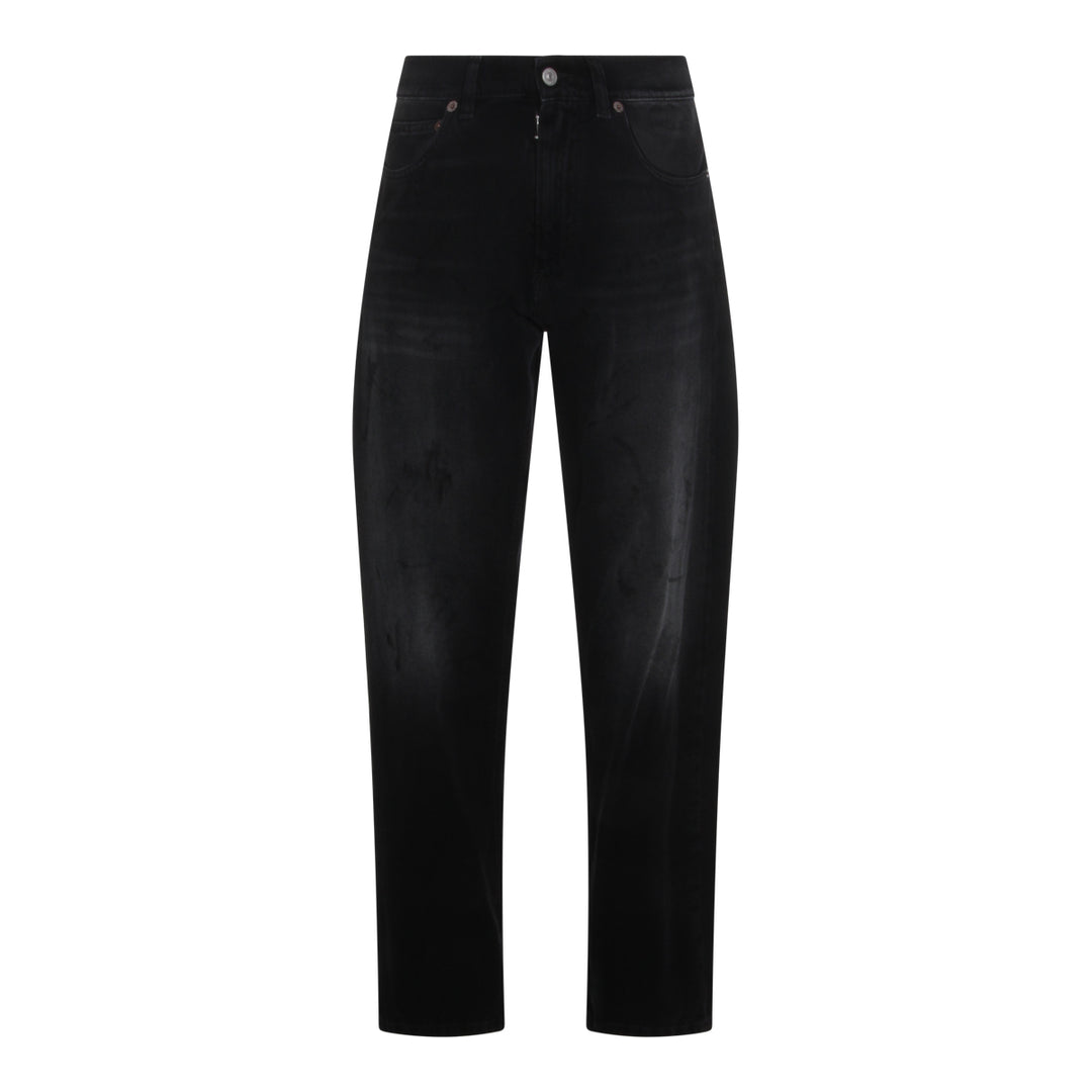 Mm6 Maison Margiela Jeans - BLACK | 2bf40831f281c0bf68dab1c32c2b6a16ba0a77bc