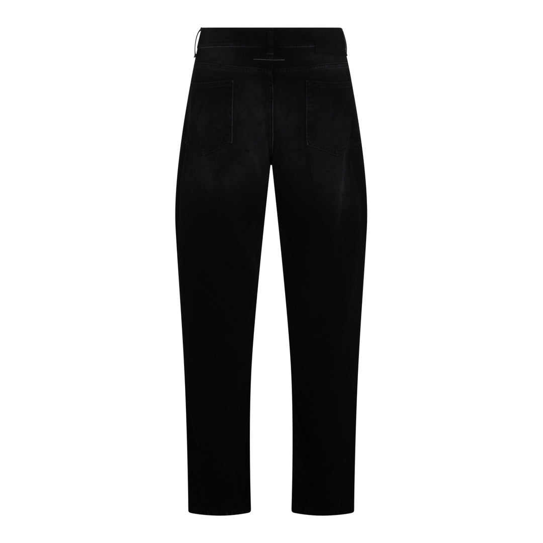 Mm6 Maison Margiela Jeans - BLACK | 44b3332218c0bd5ba69ba8aa1bbdb8999c8861fa