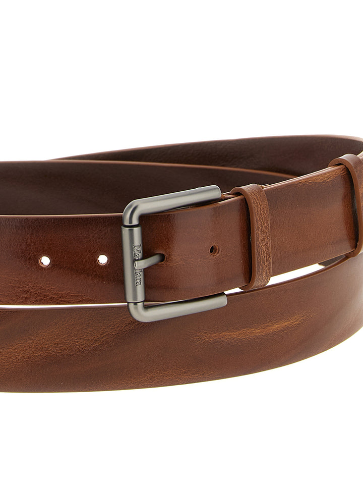 Max Mara Buckle40xlong Belts - Brown | e32a18a339dab6c2070378c54aaad3d3a6bfc901