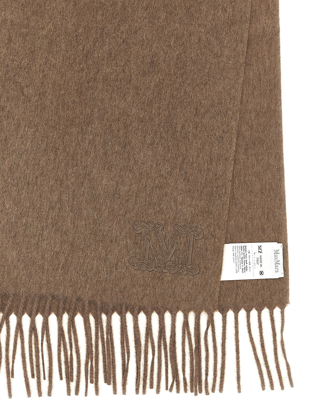 Max Mara Wsdalia Scarves and Foulards - Brown | 2a0a362f3c323471fdbf89d65b1655a5c2d4368a