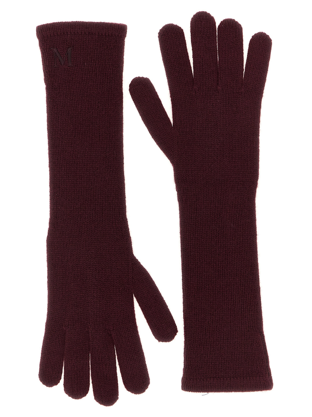 Max Mara Mmjock Gloves - Bordeaux | 122abc74323a3e0aea0989ac1f5588c86c706ba8