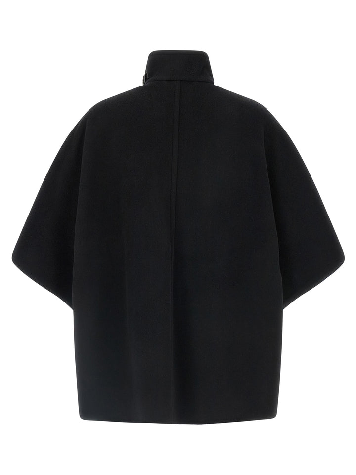 Max Mara Derrik Capes - Black | 28c0f58c7f526eca5d970e31b392abbbb2401124