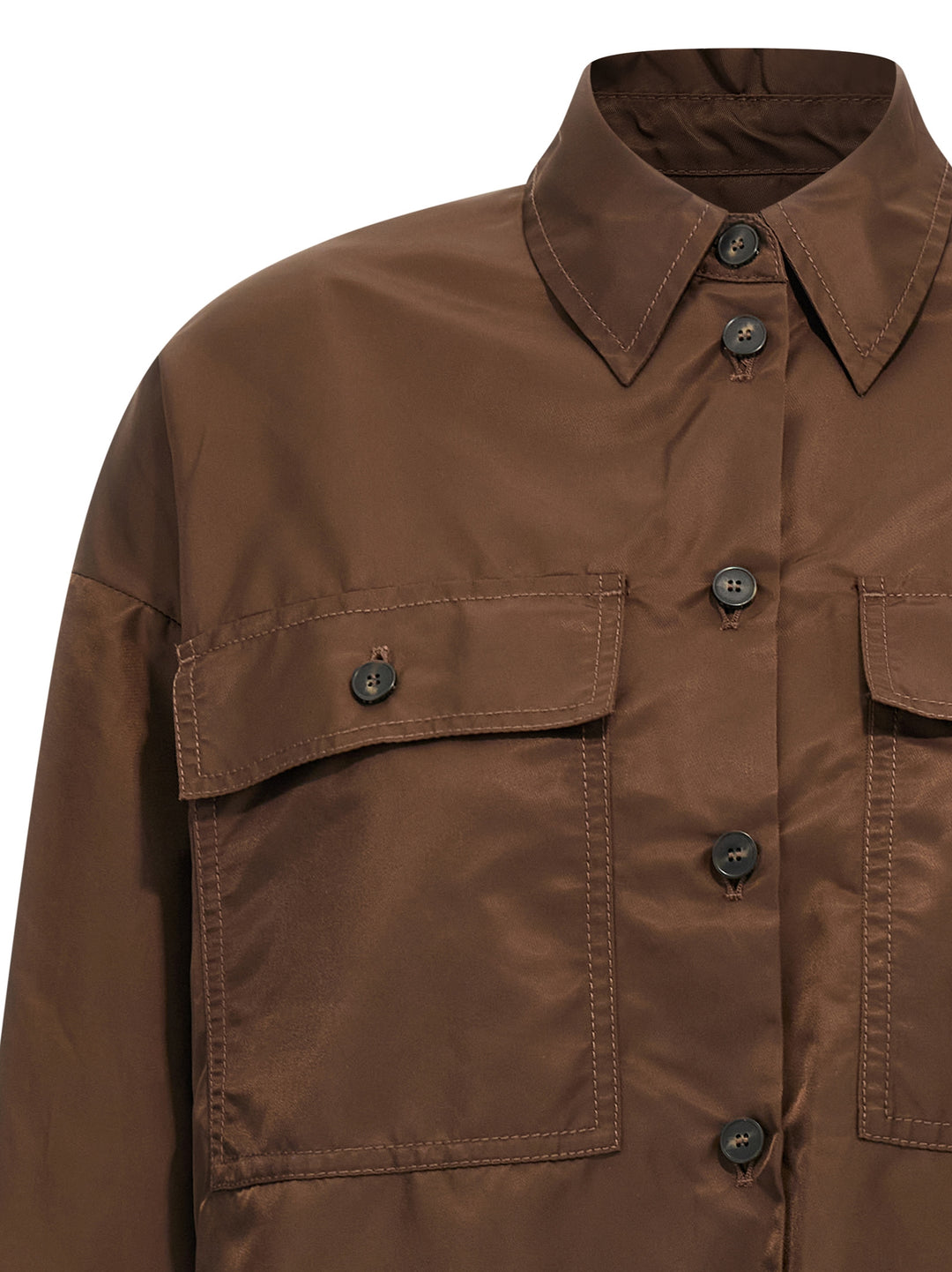 Weekend Max Mara Vivetta Shirt and Blouse - Brown | 32921f0a0a126e4931e2d959b9b934192cf0fdf7