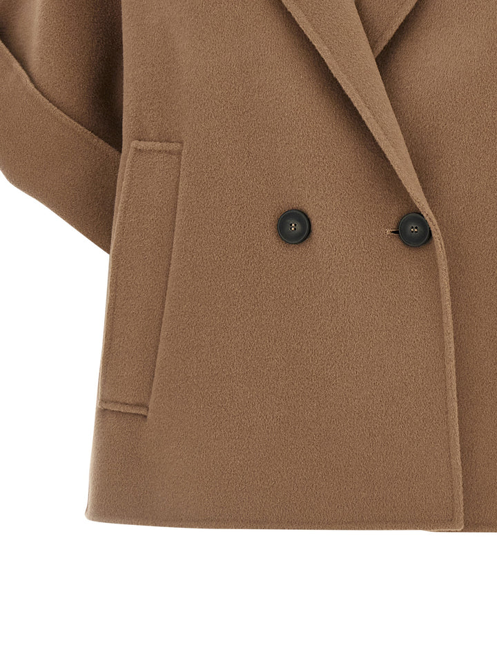 Weekend Max Mara Pera Coats and Trench Coats - Brown | 8da0bf3de9f02077473ea114544d1616f7972f60