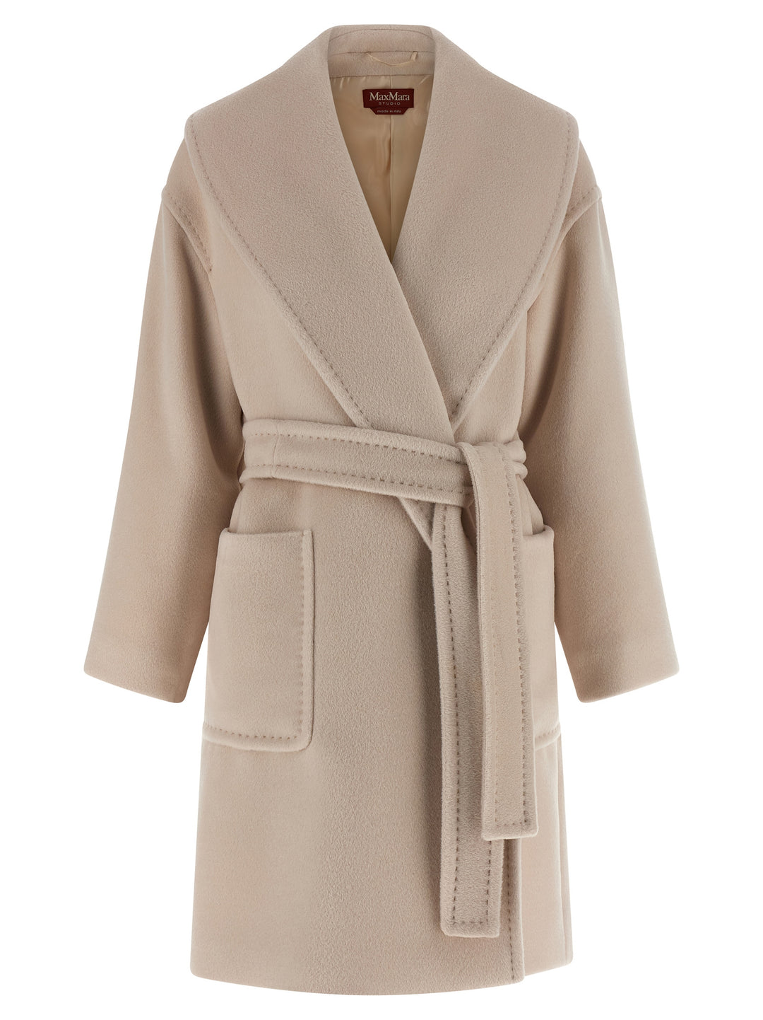 Max Mara Studio Cloruro Coats and Trench Coats - Beige | dfb8399833f83e7ea24502866792d3970ee012e2
