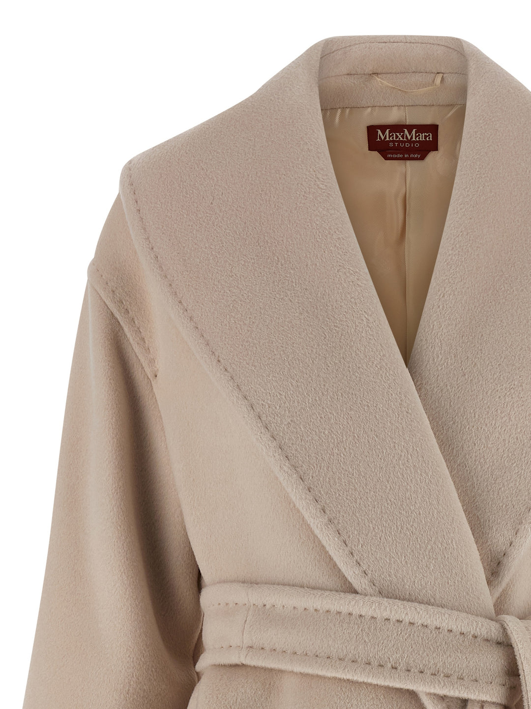 Max Mara Studio Cloruro Coats and Trench Coats - Beige | a0ccbb03ec90898e9eff787e6ddf00822044bd19