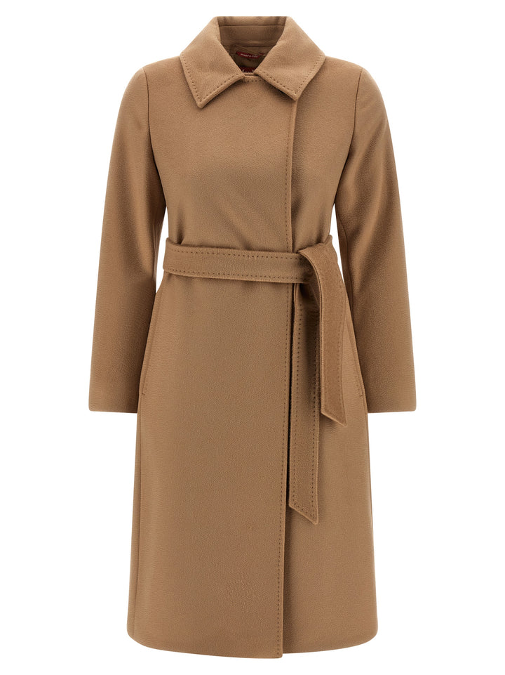 Max Mara Studio Bcollag Coats and Trench Coats - Beige | 04e25fa90cdb2aee0df763dd604b8a526d308135