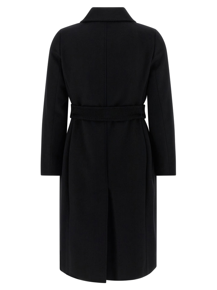 Max Mara Studio Bcollag Coats and Trench Coats - Black | cd49630b62630691ed0448b0acfc098aeab08d29