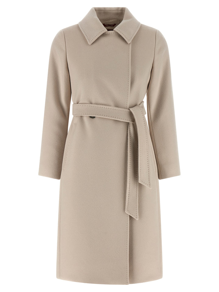 Max Mara Studio Bcollag Coats and Trench Coats - Beige | 33bffc9a5426642396f7ac7fa31da89beb33254c