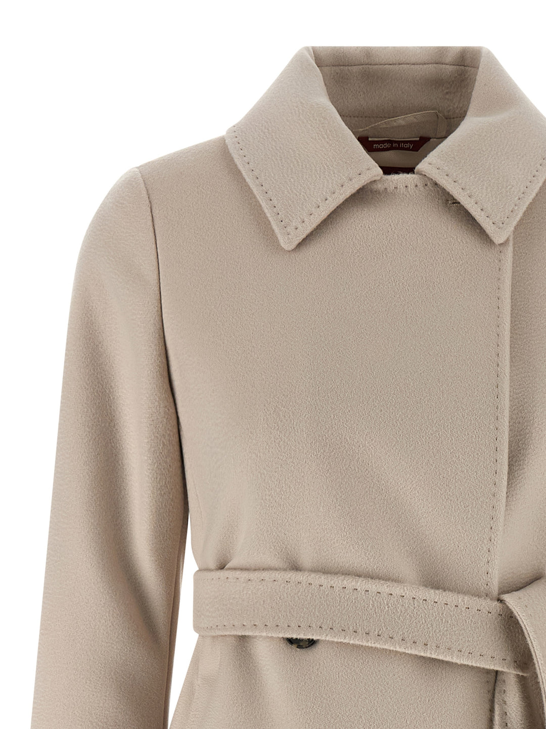 Max Mara Studio Bcollag Coats and Trench Coats - Beige | af0d5eb4166fb7cbeefa8be22f07199e89ec1166
