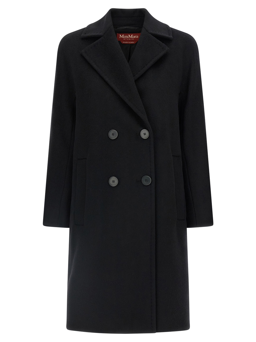 Max Mara Studio Agenda Coats and Trench Coats - Black | bbb8b353c83c5e45614799200a3b5134603e7978