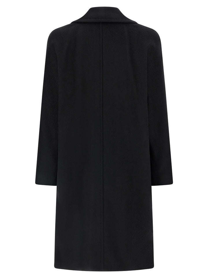 Max Mara Studio Agenda Coats and Trench Coats - Black | 66d9dd1f00f25ea51d4693f89a8ba30fcfdf79ed