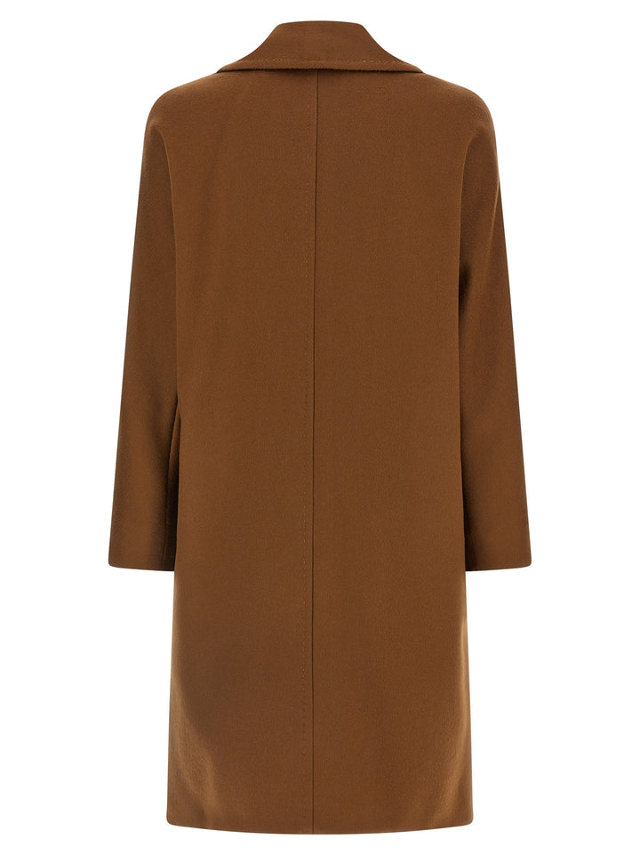 Max Mara Studio Agenda Coats and Trench Coats - Brown | cf67a060ab5dffa2a7ef5c89cfee6da13b5cc9e9