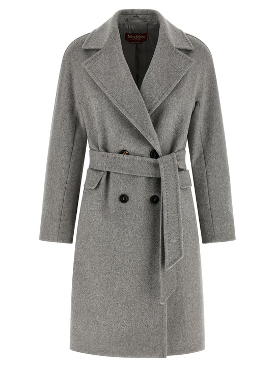 Panteon Coats And Trench Coats Gray