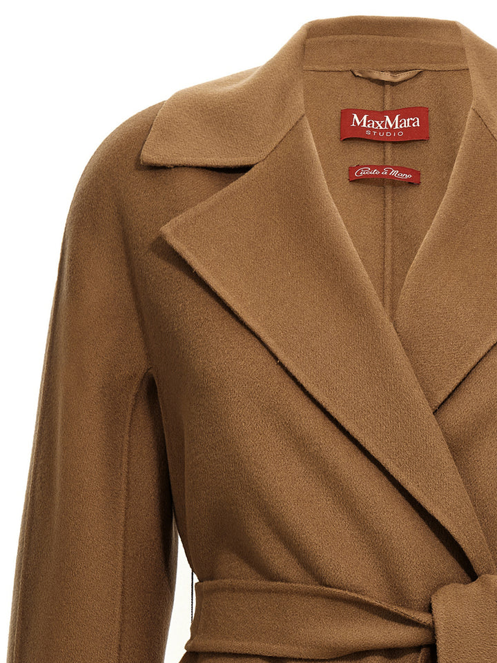 Max Mara Studio Cles Coats and Trench Coats - Brown | 9cf4c0fc4ba5e83f392419d442d778ac29cd2bde