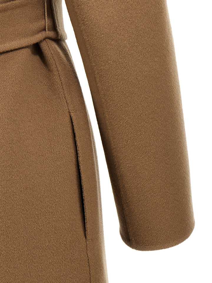 Max Mara Studio Cles Coats and Trench Coats - Brown | c56237f1c9c5f8d9264e950cd412bd87b179ae37