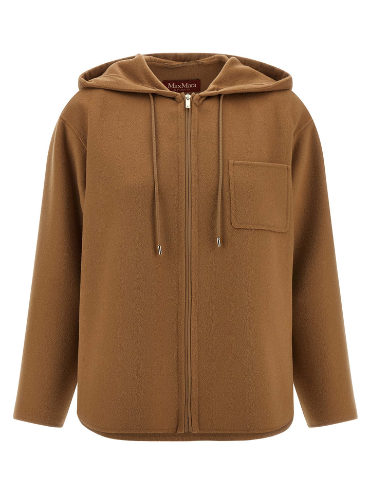 Max Mara Studio Mina Sweatshirt - Beige | 6a946e7c43f19602abe5b80a17d9c7409d5ad637