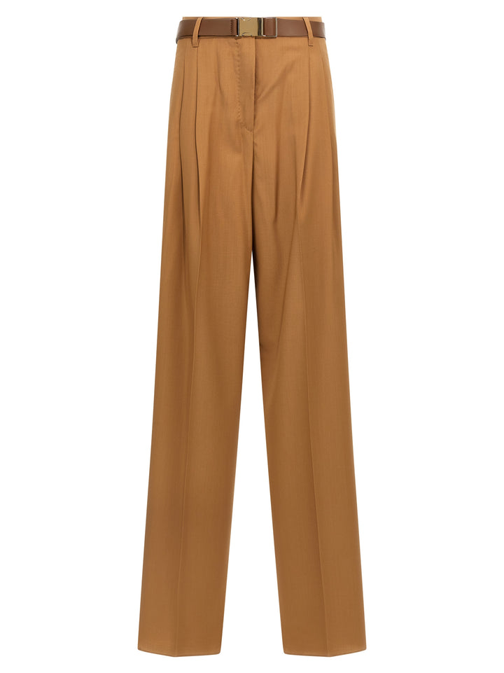 Max Mara Studio Bergamo Pants - Brown | 5b16b90903806a3f6f493f61859a343695c119e3