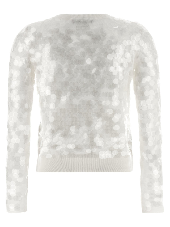 Max Mara Studio Necton Sweaters and Cardigans - White | b496d8e7ec57831d1b147d693ddb235572a12b92