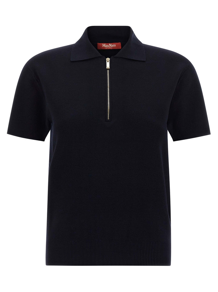 Max Mara Studio Teti Sweaters and Cardigans - Blue | f51d576f6aceea4883e1fd7c4a7a16219aca0f8d