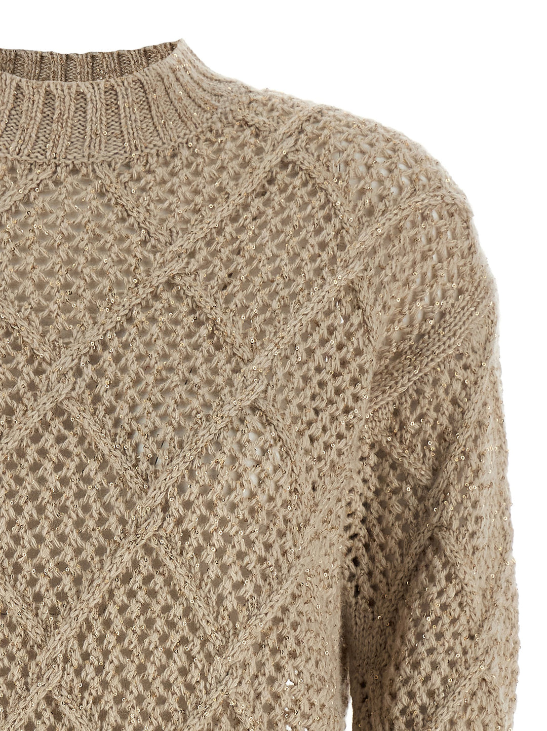 Max Mara Studio Ellade Sweaters and Cardigans - Beige | 9a8de34b2a5947c528578aa7d41f8bdc8ace4fcc