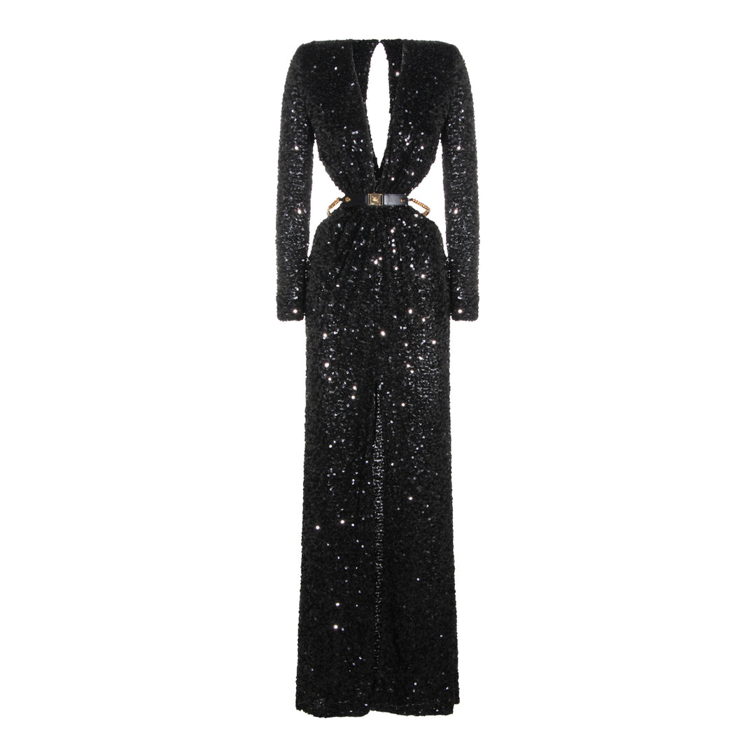 Elisabetta Franchi Dresses - NERO | b37c17207b909523d8ec9817eae22633e942514a