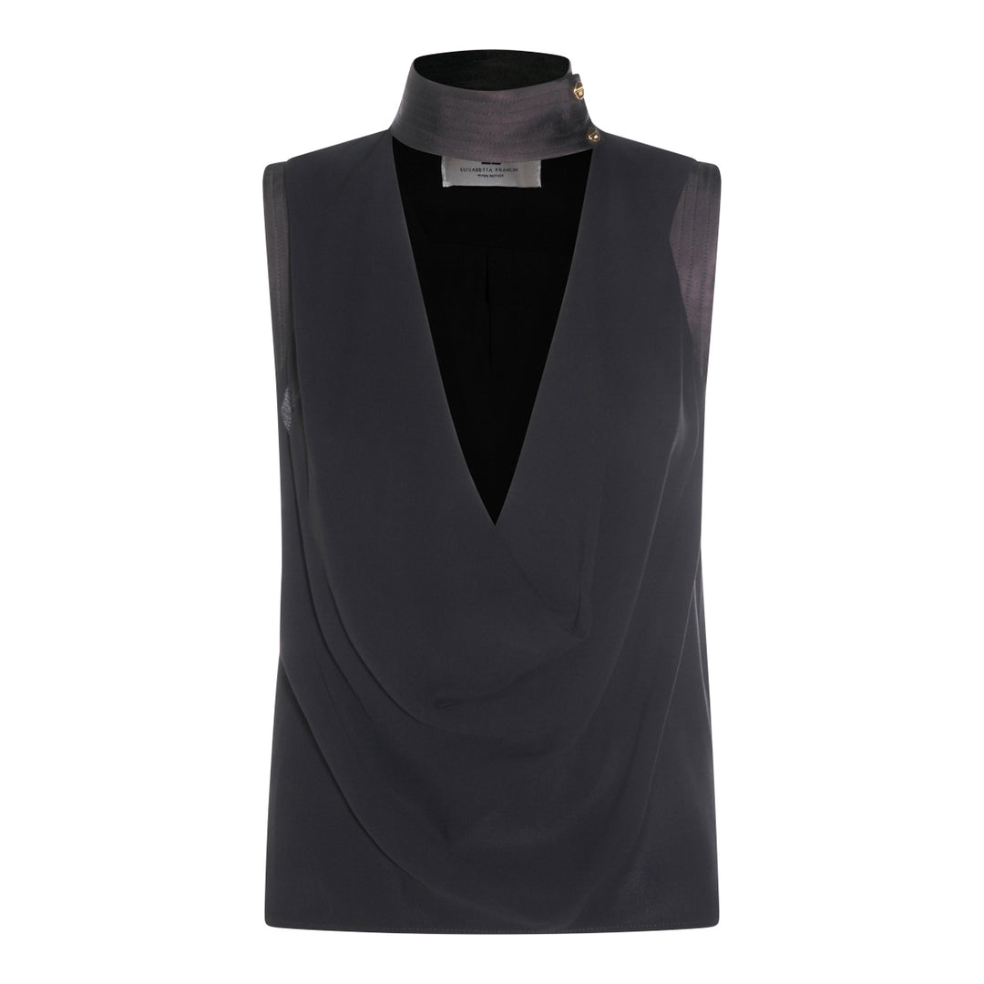 Elisabetta Franchi Shirts - NERO | c3202f82b01f8fd5c6b3b973c6420f38fefc6060