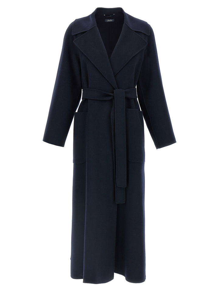 S Max Mara Doris Coats and Trench Coats - Blue | bcfdea454a48d3e5c0fdfe5b05fedc929b45b05c