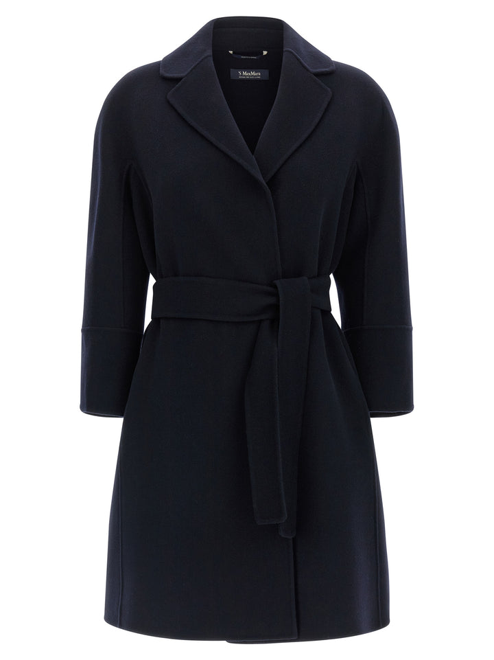 S Max Mara Arona Coats and Trench Coats - Blue | e11f27f304c9a7bdb77862818de7d1365347ebe9