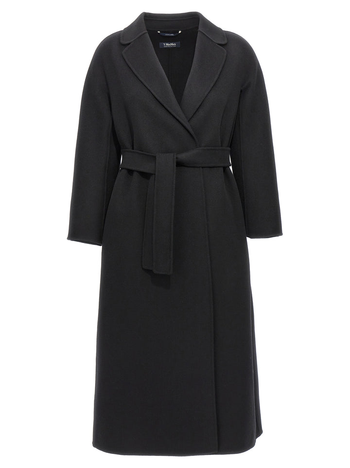 S Max Mara Esturia Coats and Trench Coats - Black | 09bcc2f139e51b74d36b3e513b18c553a42036b3
