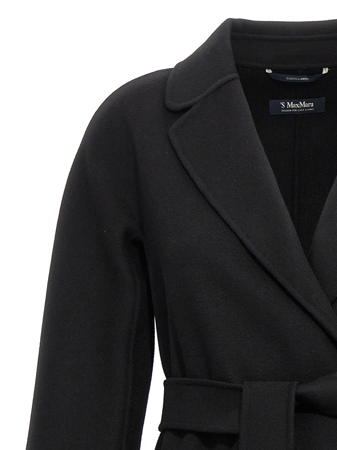 S Max Mara Esturia Coats and Trench Coats - Black | 3118d353dbc531aceacb64deba9651f651d3d908