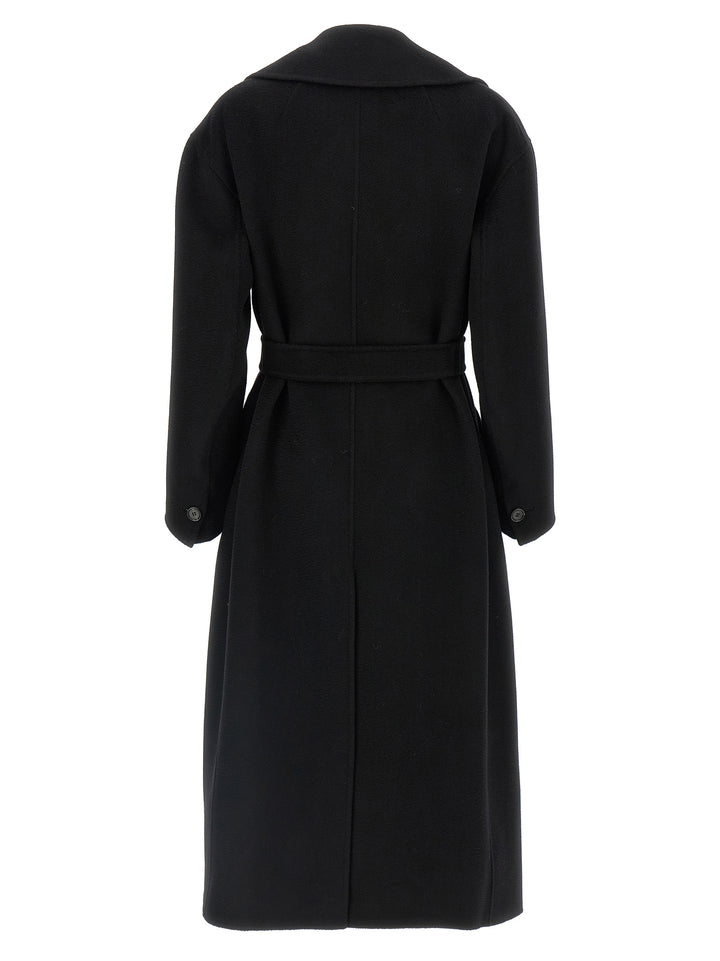 S Max Mara Dalila Coats and Trench Coats - Black | a7fd4735a5714112c65647aa203471b70b2fb5a3