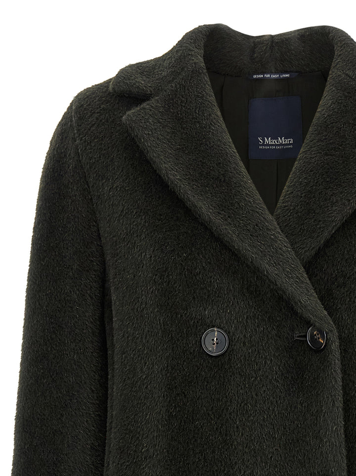 S Max Mara Rosanna Coats and Trench Coats - Green | e2f6cbf3b7cf8a4cad6bd703f3e3a7e6083c1810