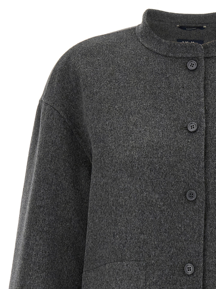 S Max Mara Costanza Puffer Jackets - Gray | 8dcf77359a8dd0e914ffa7f823f32d79c0a242bc