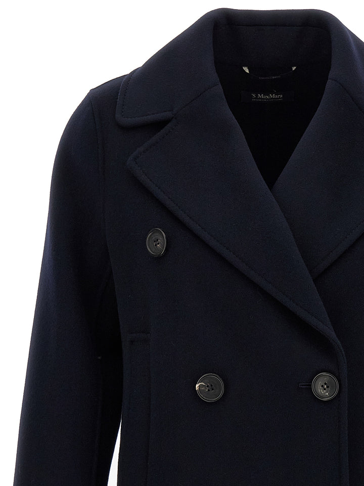 S Max Mara Caban Coats and Trench Coats - Blue | e65d5ece44e41beb7e48864be12de596ce864994