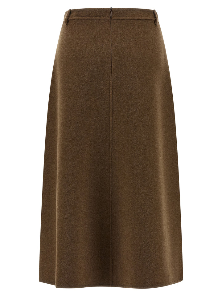 S Max Mara Gloria Skirts - Brown | 8e79a651432d9a249907f3873f75880c80c24fe9
