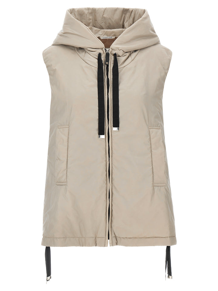 Max Mara The Cube Greengo Gilet - Beige | 5e2acc07cd6bd342354d52003eef35ad6f0ac6a2