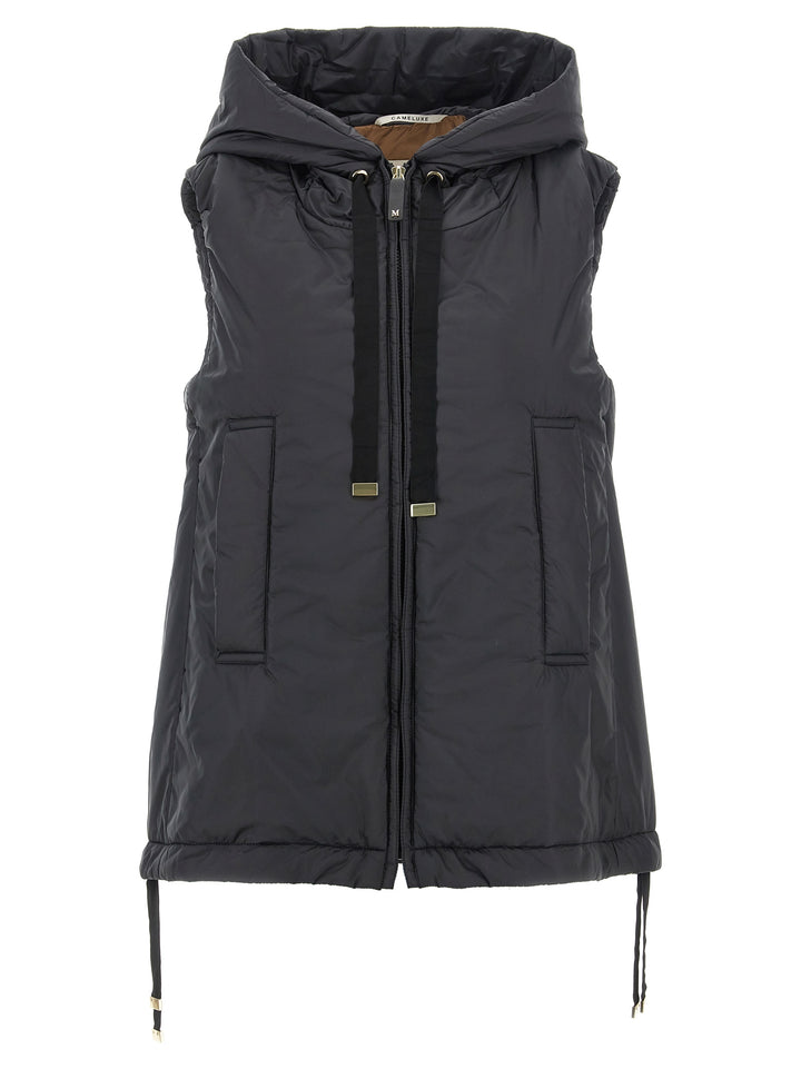 Max Mara The Cube Greengo Gilet - Black | 73cfe6e6eb012916af69fe26c5b824ff5d1de265
